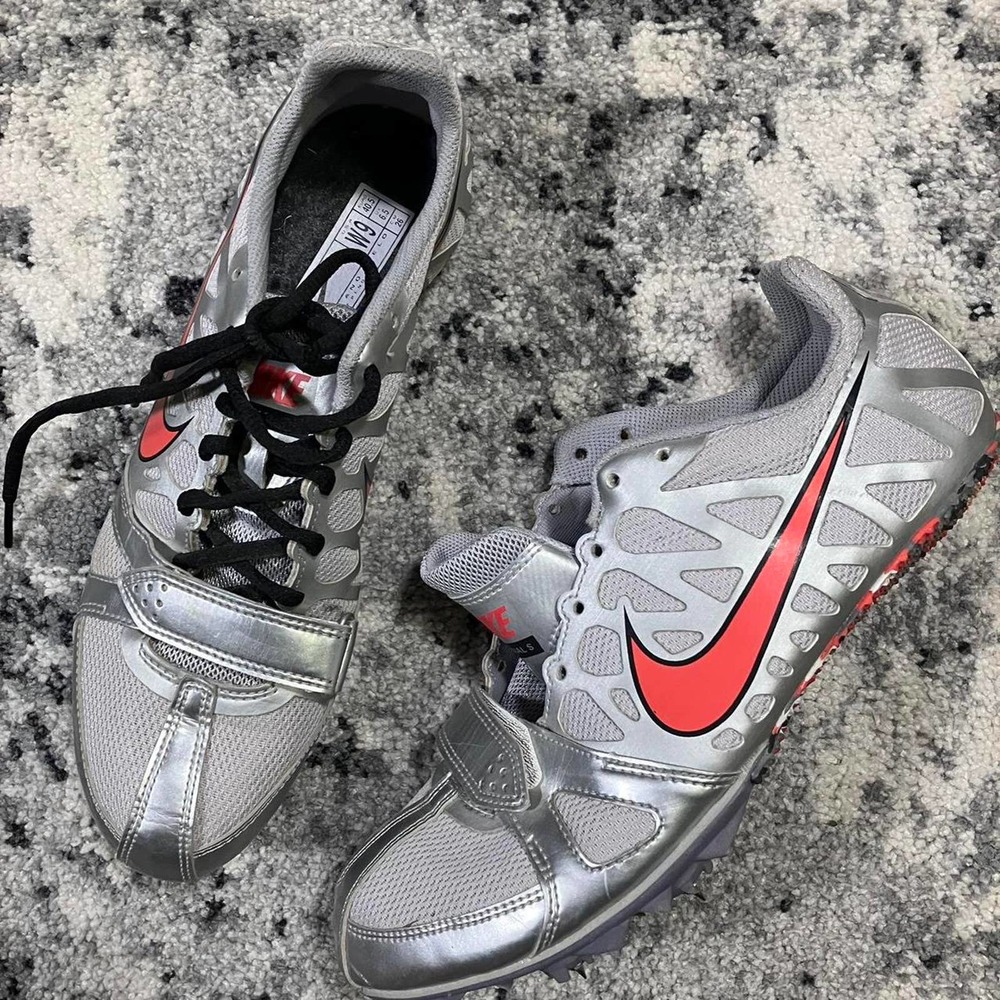 Nike Silver Track‎ Spikes